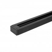 Шинопровод RB1000-BL однофазный подвесной и накладной с вводом питания 1000x33х18мм черный IN HOME, Шинопровод и аксессуары к трековым светильникам	