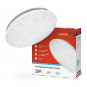 Светильник светодиодный серии DECO БАМБУК 36Вт 230В 6500К 3240Лм 370х55мм IN HOME, Светильники декоративные	