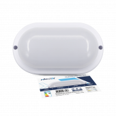 Светильник светодиодный герметичный СПП 1565-ОВАЛ 15Вт 6500К 1350Лм IP65 160х88мм NEOX, Светильники светодиодные герметичные ЖКХ	