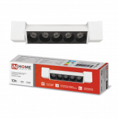 Светильник трековый линейный светодиодный поворотный LTR-02R-TL 10Вт 4000К 1000Лм 210мм IP40 24 градуса белый серии TOP-LINE IN HOME, Светильники трековые светодиодные	