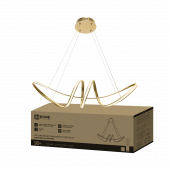 Светильник светодиодный ESTETIKA DALI-SM-90GL 90Вт 230В 3000-6500K 760х210x210мм 1.2м трос ДУ золото IN HOME, Светильники декоративные светодиодные	