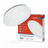 Светильник светодиодный серии DECO БАМБУК 48Вт 230В 6500К 4320Лм 380х55мм IN HOME, Светильники декоративные	