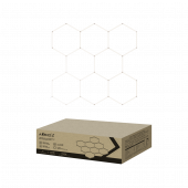 Светильник светодиодный ДБО-HEXAGON 8С-35065 350Вт 230В 6500К 8 сот 0.5м шнур с вилкой 2350х2442мм NEOX, Светильники светодиодные линейные	