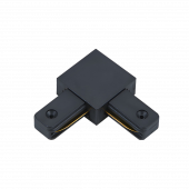 Коннектор L-тип LSB-BL для шинопровода SB черный IN HOME, Шинопровод и аксессуары к трековым светильникам	