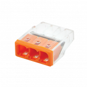 Строительно-монтажная клемма СМК 772-203 (25шт./упак.) IN HOME, Наконечники, гильзы, колпачки