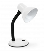 Светильник настольный под лампу на основании СНО 22Б-E27 230В БЕЛЫЙ (с подвесом) IN HOME, Светильники настольные под лампу	