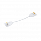 Коннектор гибкий FSB200-WH 200мм для шинопровода SB белый IN HOME, Шинопровод и аксессуары к трековым светильникам	