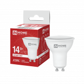 Лампа светодиодная LED-JCDRC-VC 14Вт 230В GU10 4000K 1260Лм IN HOME, Лампы софитные	