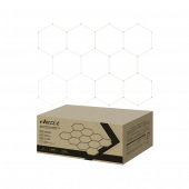 Светильник светодиодный ДБО-HEXAGON 11С-46065 460Вт 230В 6500К 11 сот 0.5м шнур с вилкой 3256х2350мм NEOX, Светильники светодиодные линейные	