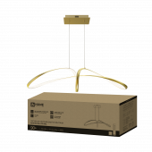 Светильник светодиодный ESTETIKA DALI-FX-90GL 90Вт 230В 3000-6500K 920х245x230мм 1.2м трос ДУ золото IN HOME, Светильники декоративные светодиодные	