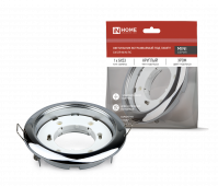 Светильник встраиваемый GX53R-mini RC ультратонкий металл под лампу GX53 230В хром IN HOME, Светильники точечные встраиваемые	