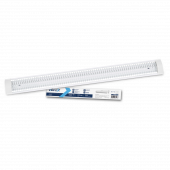 Светильник под светодиодную лампу SPO-405R 2xLED-Т8-1200 с решеткой G13 1200мм IP40 NEOX, Светильники светодиодные линейные	