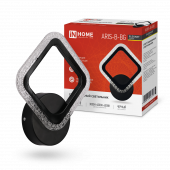 Светильник светодиодный ELEGANT ARIS-B-BG 15Вт 230В 3000-6500K 1200Лм STEP COLOR черный IN HOME, Светильники декоративные светодиодные	