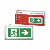 Светильник светодиодный аварийный СДБО-115 "УКАЗАТЕЛЬ ВЫХОДА НАПРАВО" 3 часа NI-CD AC/DC односторонний IN HOME, Светильники аварийные	