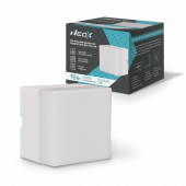 Светильник-коннектор квадратный ДБО-КВ-LINE 10Вт 230В 6500К белый NEOX, Светильники светодиодные линейные	