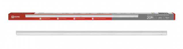 Светильник светодиодный СПБ-Т5-PRO 20Вт 230B 4000К 2000Лм 900мм IN HOME, Светодиодная подсветка	