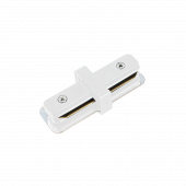 Коннектор I-тип IRB-WH для шинопровода RB белый IN HOME, Шинопровод и аксессуары к трековым светильникам	