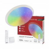 Светильник светодиодный COMFORT GALAXY-RGB 125Вт 230В 3000-6500K 10000Лм 565x80мм с пультом ДУ IN HOME, Светильники декоративные	