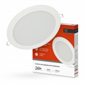 Панель светодиодная встраиваемая круглая RLP 24Вт 230В 4000К 1440Лм 300мм белая IP40 IN HOME, Панели светодиодные встраиваемые	