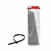 Хомут КСС-А 7,6х500 нейлоновый с УФ защитой черный (100шт./упак.) IN HOME, Монтажный крепеж	