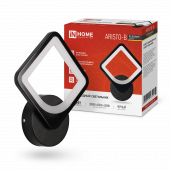Светильник светодиодный ELEGANT ARISTO-B 15Вт 230В 3000-6500K 1200Лм STEP COLOR черный IN HOME, Светильники декоративные светодиодные	
