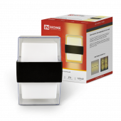 Светильник уличный светодиодный ДБУ BARREL-1530BL 15Вт 3000К IP54 черный IN HOME, Светильники светодиодные уличные	