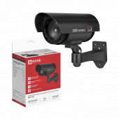 Экономьте с Муляж камеры видеонаблюдения настенный уличный DVC-2-BL 3АА черный IP65 IN HOME - покупайте выгодно!