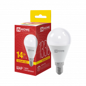 Лампа светодиодная LED-ШАР-VC 14Вт 230В E14 3000K 1330Лм IN HOME, Лампы светодиодные бытовые	