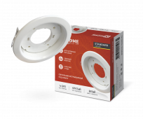 Светильник встраиваемый GX70R RW металл под лампу GX70 белый IN HOME, Светильники точечные встраиваемые	