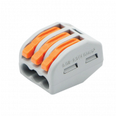 Строительно-монтажная клемма СМК 222-413 (25шт./упак.) IN HOME, Наконечники, гильзы, колпачки