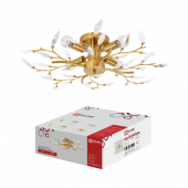 Люстра под лампу MODERN LORA-CL-4E14-GL 4хЕ14 золотой IN HOME, Люстры и Бра под лампу	