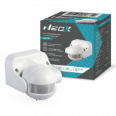 Датчик движения инфракрасный ДД 09Б 1200Вт 180 гр.12м IP44 белый NEOX, Датчики движения и фотореле	