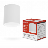 Светильник потолочный НПБ-ЦИЛИНДР-GX53 TBM-WH 80х90мм белый IN HOME, Светильники потолочные накладные	