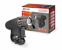 Фонарь велосипедный аккумуляторный BL 03А 3W LED 300Lm 4 режима с з/у 220В ЧЕРНЫЙ IN HOME, Фонари	