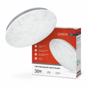 Светильник светодиодный серии DECO БАМБУК 36Вт 230В 4000К 3240Лм 370х55мм IN HOME, Светильники декоративные	