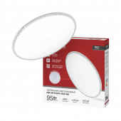 Светильник светодиодный NEO MYSTERY-9540-WH 95Вт 230В 4000K 7600Лм 465x60мм белый IN HOME, Светильники декоративные светодиодные	