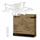 Светильник светодиодный ELEGANT LOTUS 120Вт 230В 3000-6500K 810х700х120мм c пультом ДУ белый IN HOME, Светильники декоративные светодиодные	
