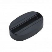 Стационарное крепление CKB90-BL 90мм для трековых светильников черное IN HOME, Аксессуары к трековым светильникам	