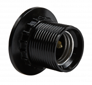 Патрон Е27 Н12РП-01 Е27 карболитовый с прижимным кольцом IN HOME, Патроны для лампы	