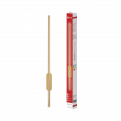 Светильник светодиодный ESTETIKA LUV-80B-40GL 15Вт 230В 4000K 1050Лм 800х50x25 золото IN HOME, Светильники декоративные светодиодные	