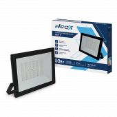 Прожектор светодиодный ДДО-8 50Вт 230В 6500К 5000Лм 100лм/Вт IP65 черный NEOX, Прожекторы	