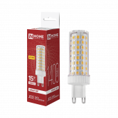 Лампа светодиодная LED-JCD 15Вт 230В G9 4000К 1400Лм IN HOME, Светодиодные Лампы	