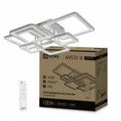 Светильник светодиодный ELEGANT ARISTO-W 120Вт 230В 3000-6500K 685х585х150мм пульт ДУ белый IN HOME, Светильники декоративные	