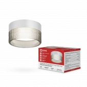 Светильник потолочный НПБ-SOFT-GX53 SB-BS-WH дымчатый плафон, 82х52мм белый IN HOME, Светильники потолочные накладные	