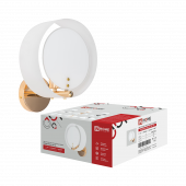 Светильник настенный под лампу MODERN LIMA-WL-E27-GL Е27 белый плафон, золотой IN HOME, Светильники под лампу	