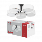 Люстра под лампу MODERN LIMA-СL-5E27-BL 5хЕ27 белый плафон, черный IN HOME, Светильники под лампу	