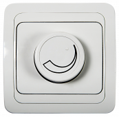 Диммер 600Вт CLASSICO белый 2111 IN HOME, Электроустановочные изделия встраиваемые	