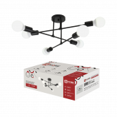 Люстра под лампу LOFT EASY-6E27-BL 6хЕ27 черный IN HOME, Светильники под лампу	