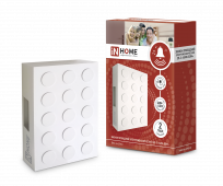 Звонок проводной электромеханический ЗП-3 Бим-Бом БЕЛЫЙ IN HOME, Звонки проводные	