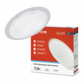 Светильник светодиодный серии DECO GALAXY 70Вт 230В 6500К 6300Лм 570х83мм IN HOME, Светильники декоративные	